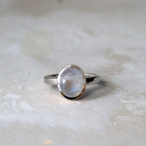 Moonstone Gemstone Ring - Amilla Jewelry