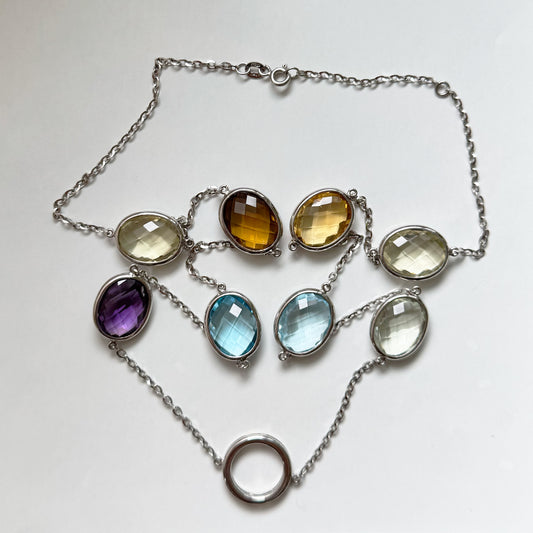 Colour Necklace Oval