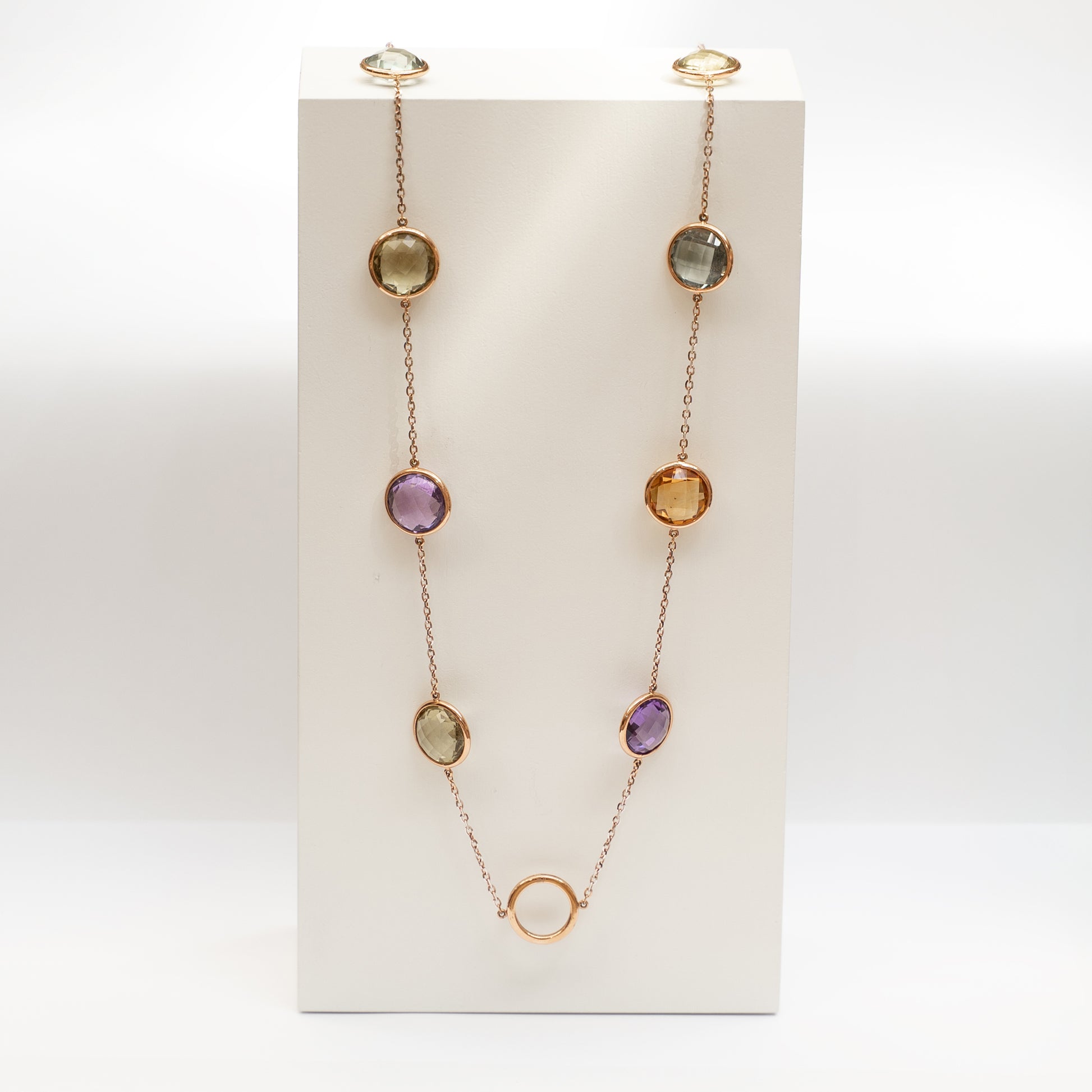 Colour Necklace Round - Amilla Jewelry
