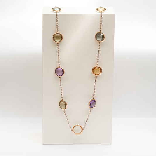 Colour Necklace Round - Amilla Jewelry